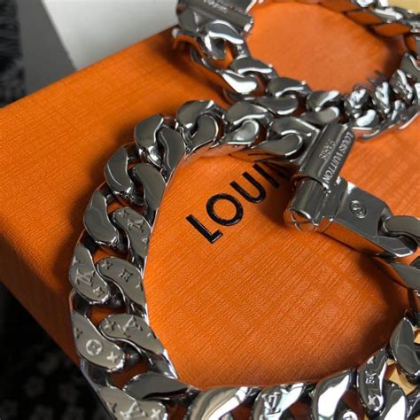 [W2C] LV Cuban link silver bracelet : r/FashionReps 